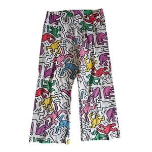 H&M × Keith Haring Wide Leg Leggings